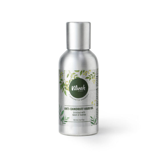 VILVAH Neem And Teatree Anti-Dandruff Hair Oil