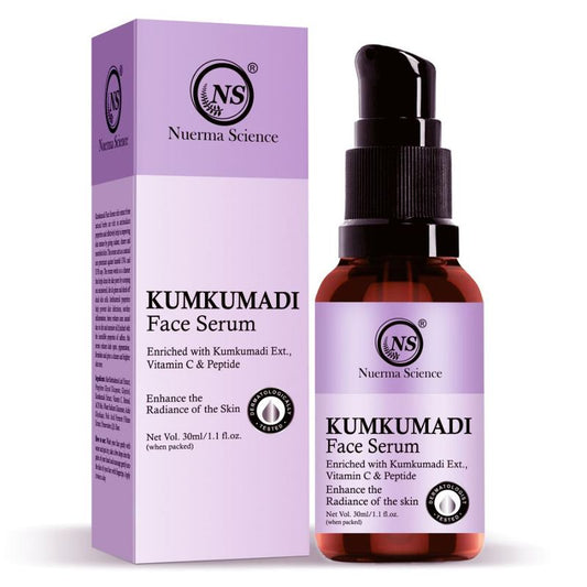 Nuerma Science Kumkumadi Face Serum enriched Vitamin C for Fairness & Dark Circles Removal
