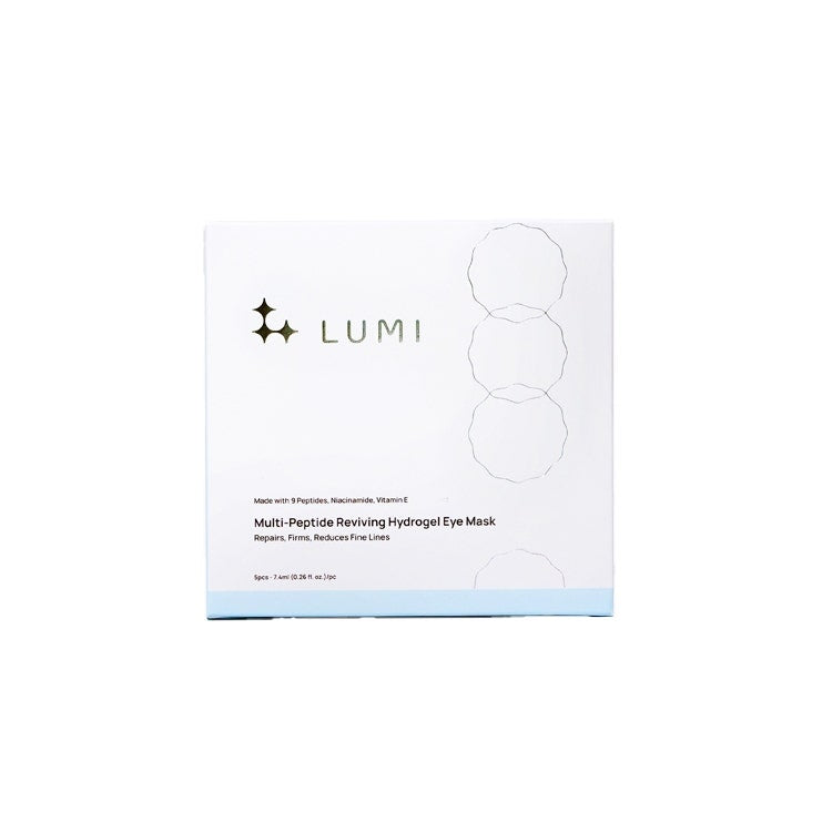 Lumi Multi-Peptide Reviving Hydrogel Eye Mask 5Pcs
