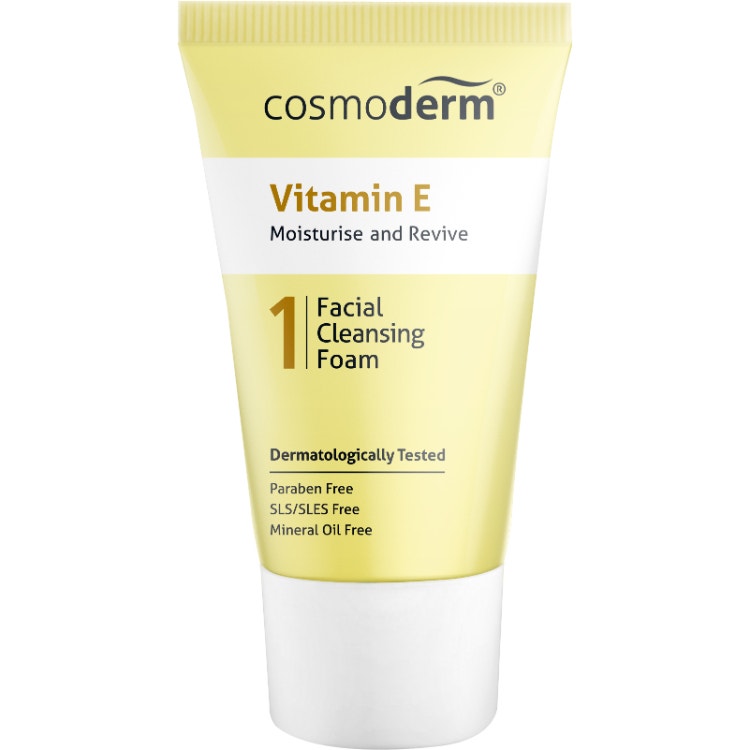 Cosmoderm Vitamin E Facial Cleansing Form 20Ml