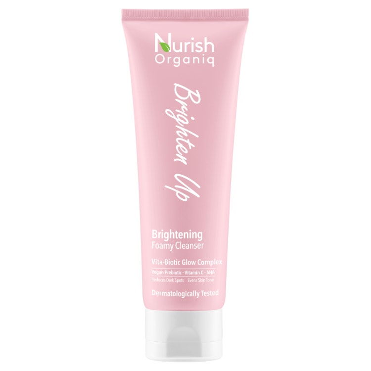 Nurish Organiq Brighten Up Foamy Cleanser 100G
