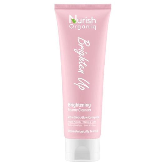 Nurish Organiq Brighten Up Foamy Cleanser 100G