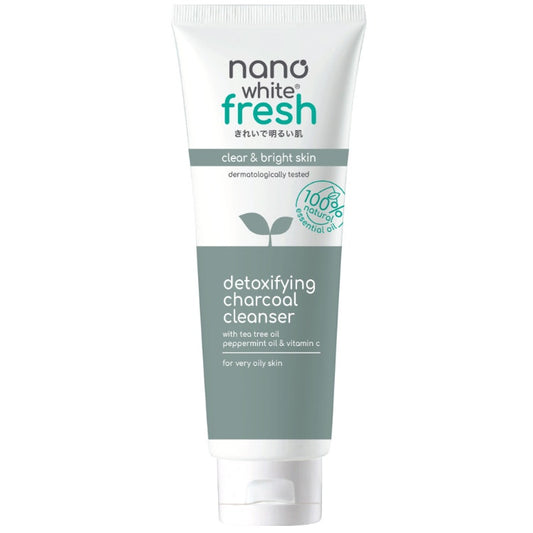 Nanowhite Fresh Detoxifying Charcoal Cleanser 100G