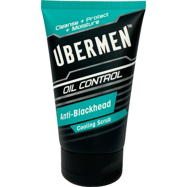 Ubermen Oil Control Anti Blackhead Cooling Scrub 100Ml