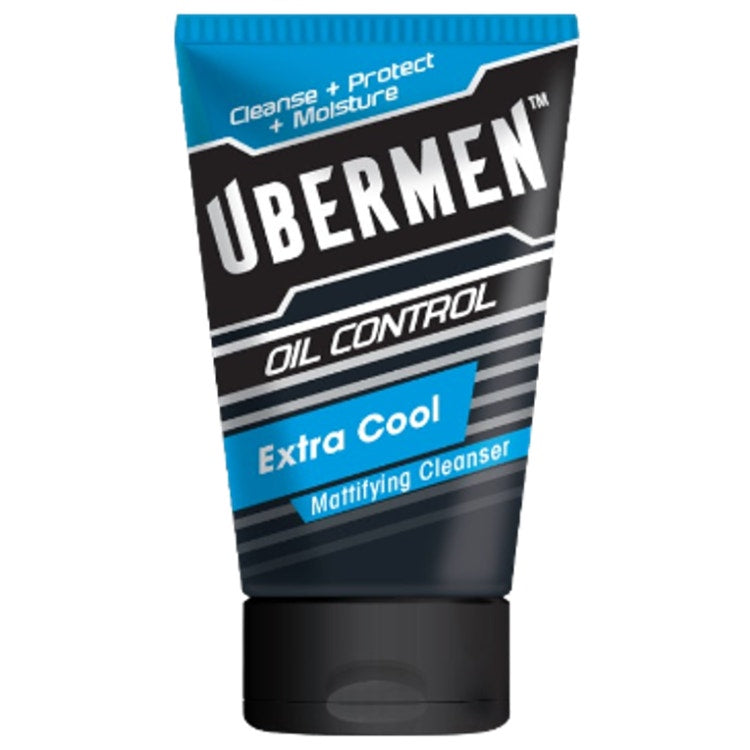 Ubermen Oil Control Extra Cool Matifying Cleanser 100Ml