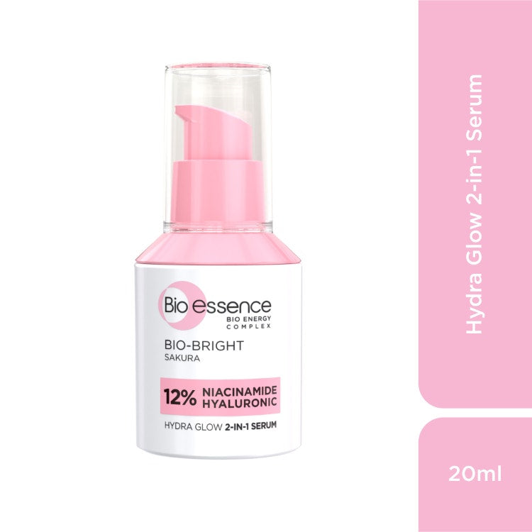 Bio Essence Bio Bright Hydra Glow 2-in 1 Serum 20Ml