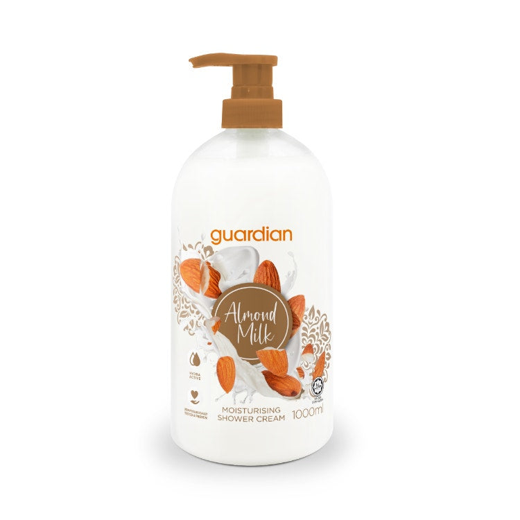 Guardian Almond Milk Moisturising Shower Cream 1L