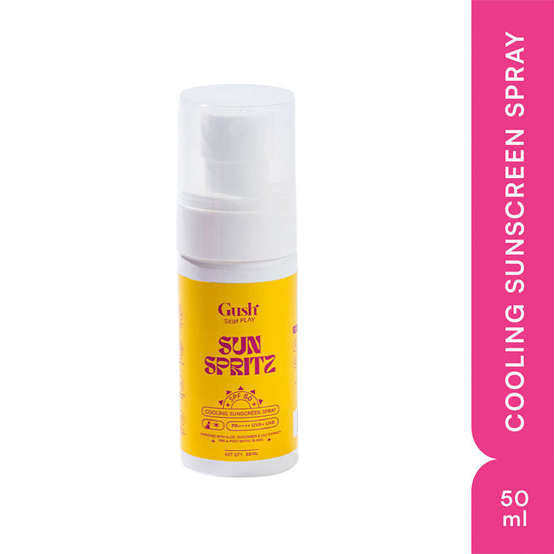Gush Beauty Sun Spritz Cooling Sunscreen Spray - SPF50 PA++++ UVA+ UVB