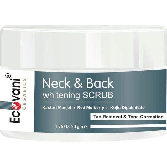 ECOVANI Organics Neck & Back Whitening Scrub