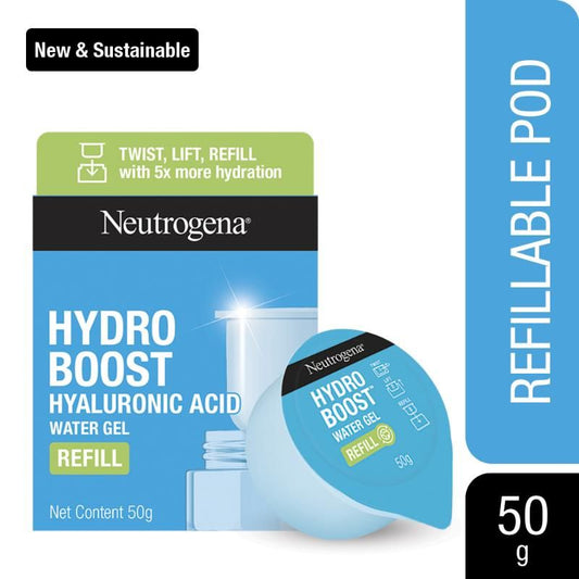 Neutrogena Hydro Boost Hyaluronic Acid Water Gel Face Moisturizer Refill For Normal, Dry & Oily Skin