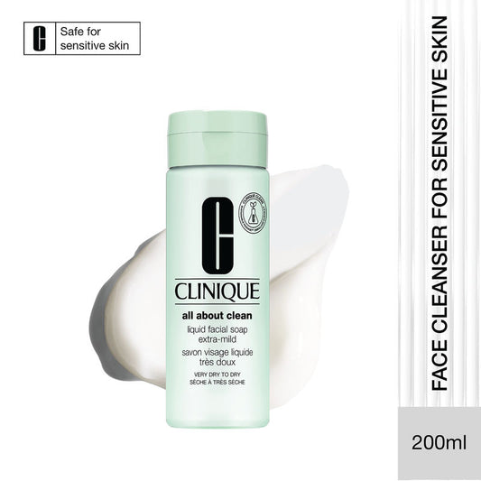 Clinique Liquid Facial Soap Extra Mild - Very Dry to Dry Skin (Facewash)