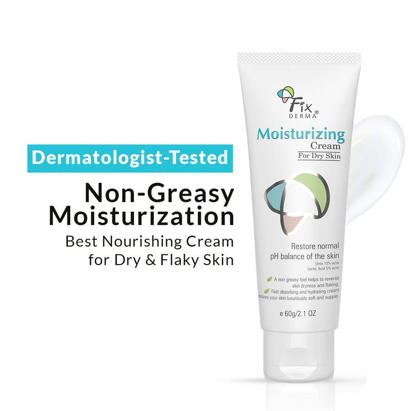 Fixderma Daily Moisturizing Cream For Hydration and Moisturization, NonComedogenic & NonGreasy