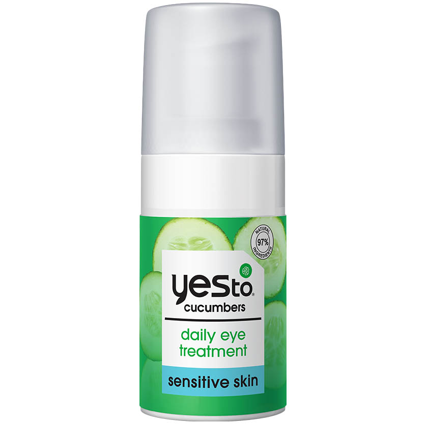 cucumbers daily eye treatment sensitive skin