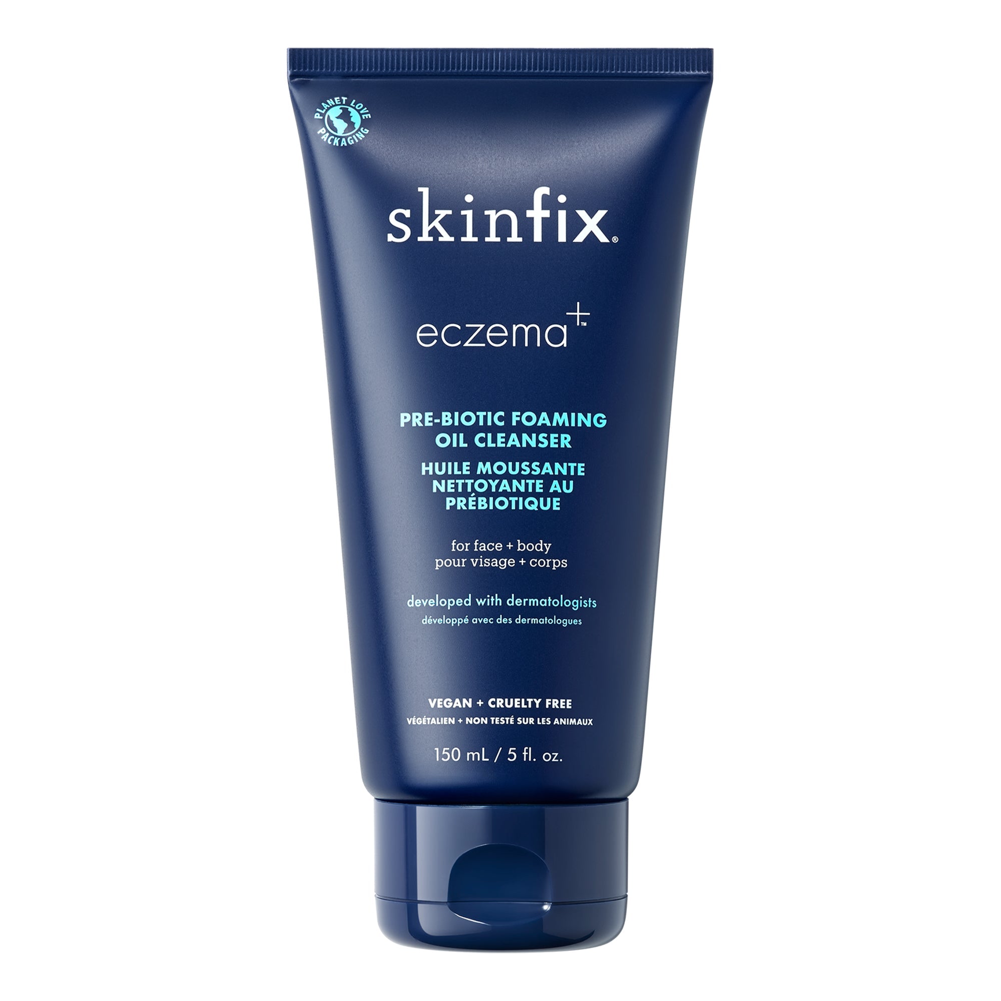Eczema+ Pre-Biotic Face + Body Foaming Oil Cleanser