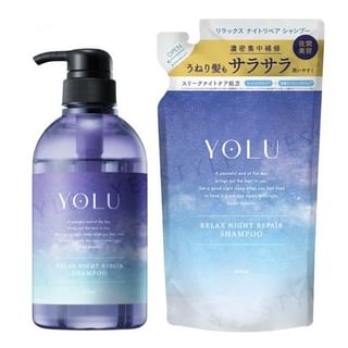 YOLU Relax Night Repair Shampoo 400ml Refill