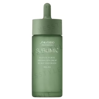 Shiseido Professional Sublimic Fuente Forte Aroma Spa Drop Scalp & Body Relax