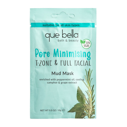 Pore Minimising T-Zone & Full Facial Mud Mask