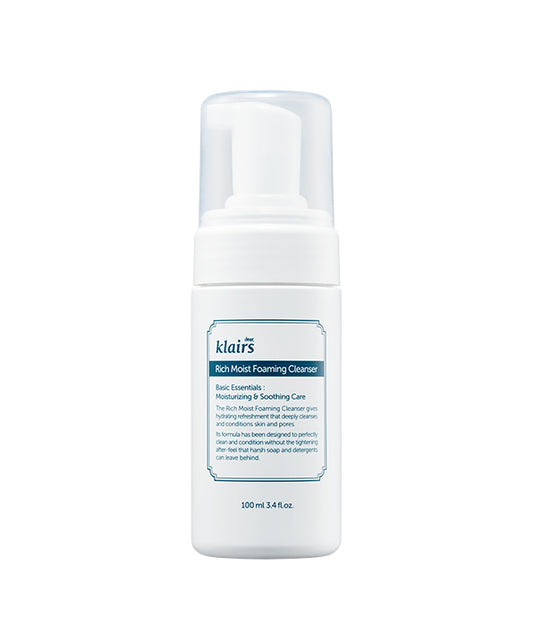 Rich Moist Foaming Cleanser