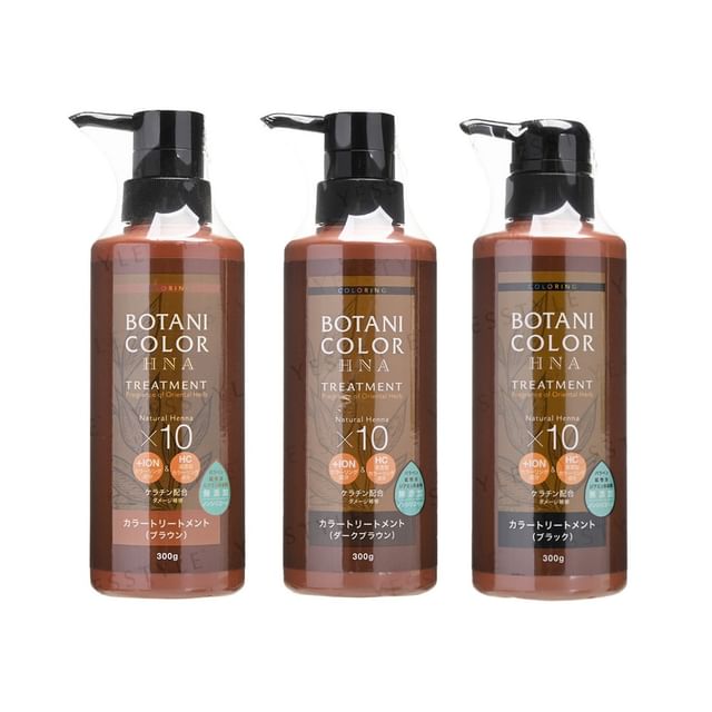 COGIT - Motto Botani Color HNA Treatment Black 500g Refill