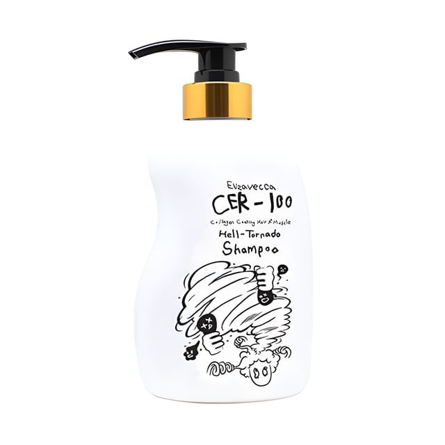 Elizavecca CER-100 Collagen Coating Hair A+ Muscle Helltornado Shampoo