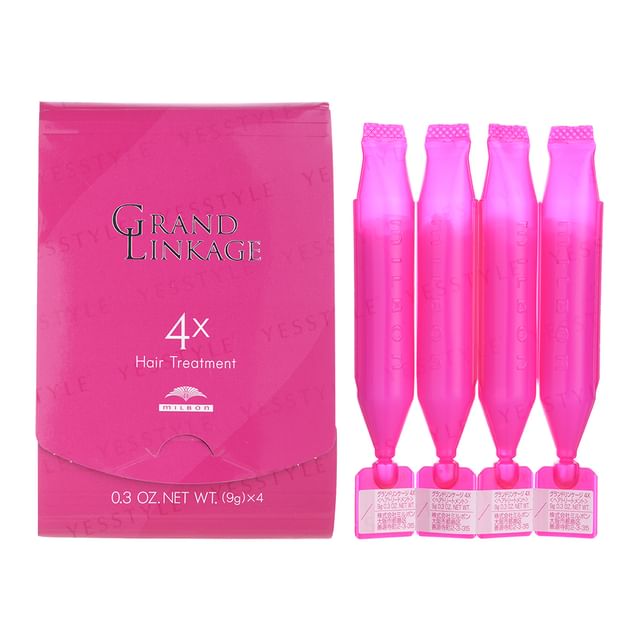 Milbon Grand Linkage Hair Treatment Hard Hair 9g x 4
