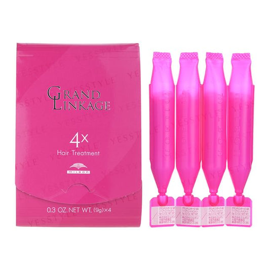 Milbon Grand Linkage Hair Treatment Hard Hair 9g x 4
