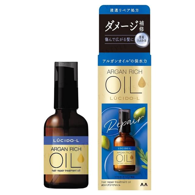 Mandom Lucido-L Argan Rich Hair Treatment Oil Repair 60ml