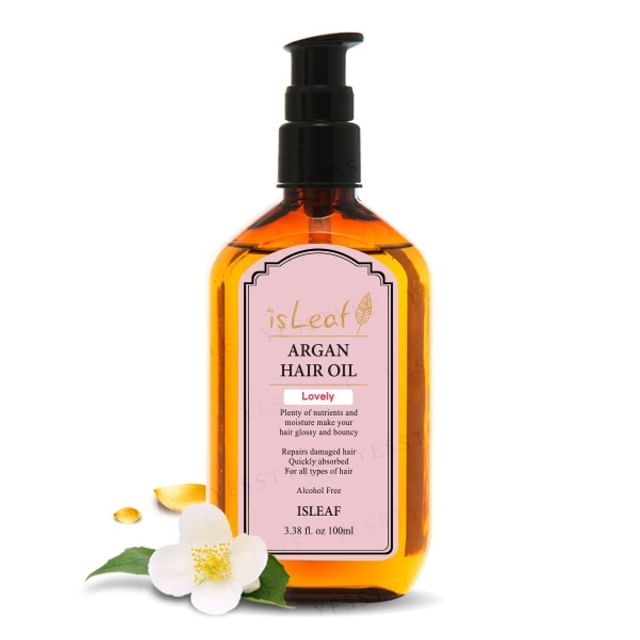 isLeaf Fragrance Argan Hair Oil Lovely 100ml