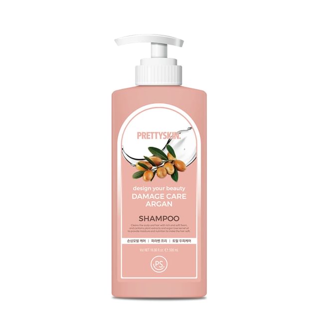 Pretty Skin Design Your Beauty Damage Care Argan Shampoo 500ml