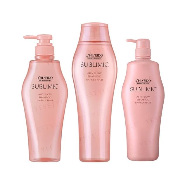 Shiseido Professional Sublimic Airy Flow Shampoo Unruly Hair