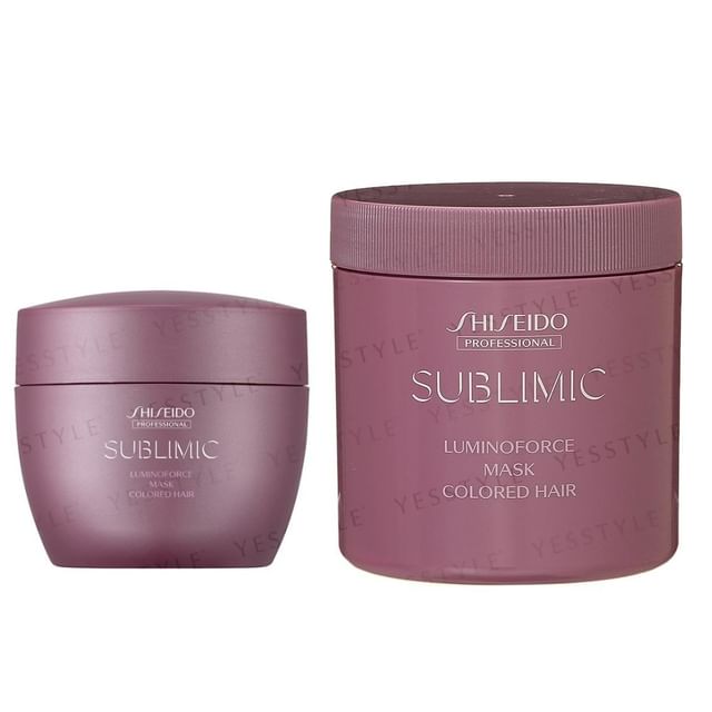 Shiseido Professional Sublimic Luminoforce Mask Colored Hair 680g