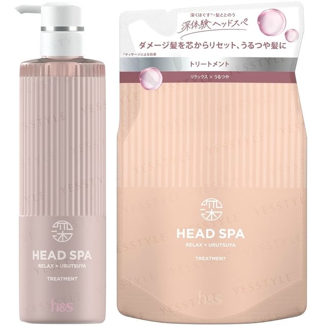 h&s Deep Experience Head Spa Relax x Urutsuya Treatment 350g Refill