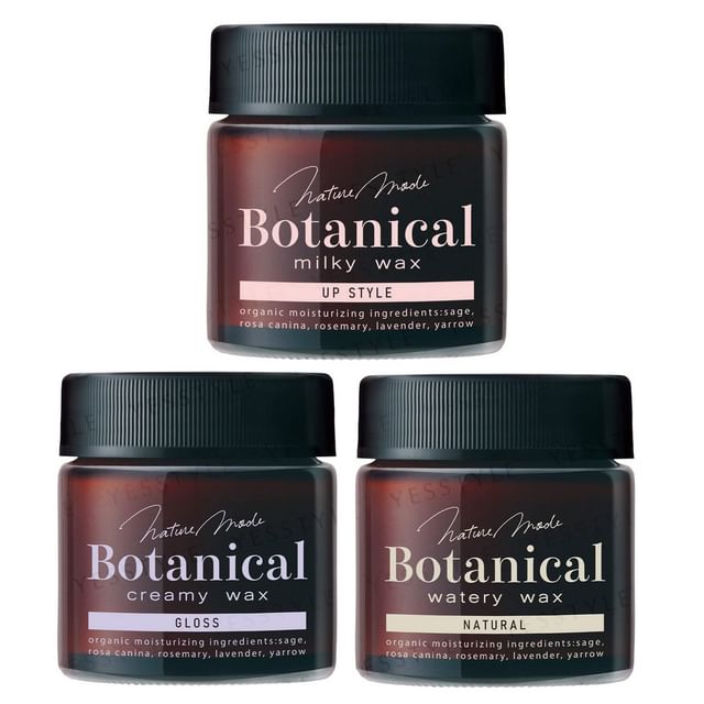 Yanagiya Naturemode Botanical Hair Wax Milky Up Style