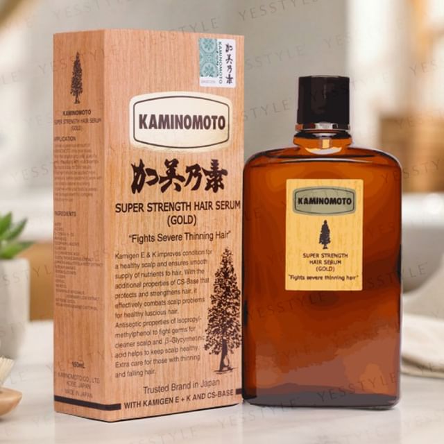 KAMINOMOTO Super Strength Hair Serum Gold