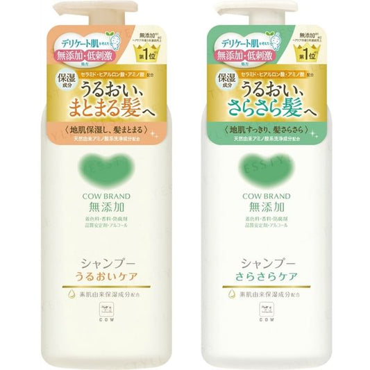 Cow Brand Soap - Additive-Free Shampoo Moisturizing Care 470ml