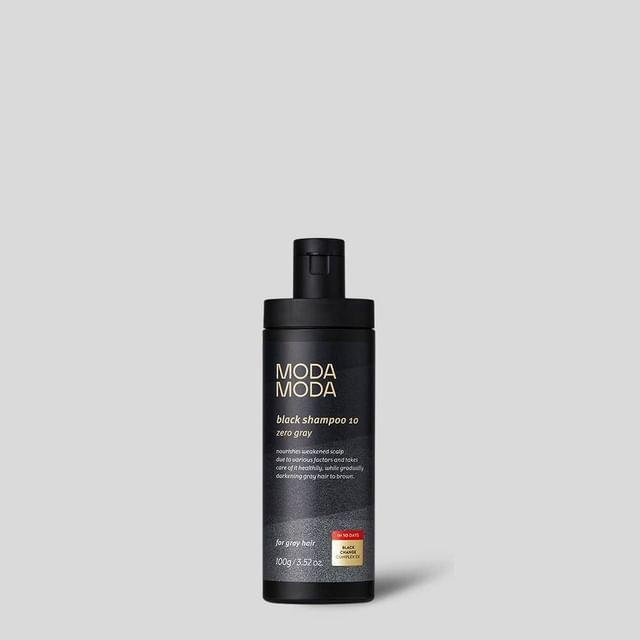 MODAMODA Zero Gray Black Shampoo 10 Mini 100g