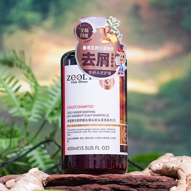ZOOLY No.3 Ginger Soothing & Anti-Dandruff Scalp Care Shampoo