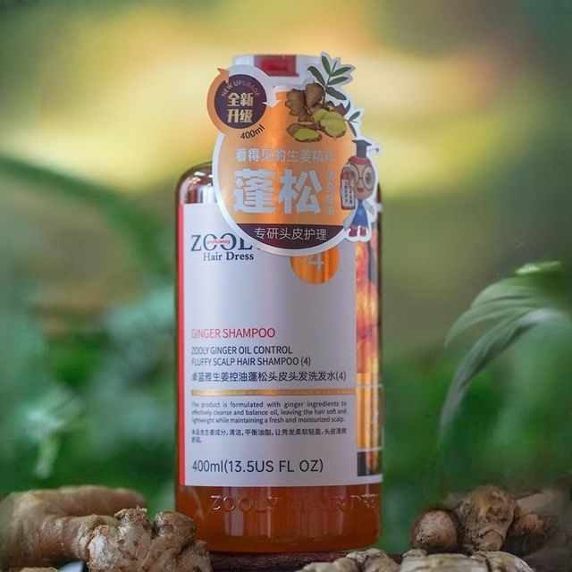 ZOOLY No.4 Ginger Oil Control & Fluffy Hair Shampoo