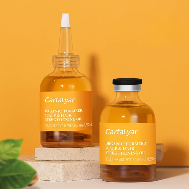 CartaLyar - Organic Turmeric Scalp & Hair Strengthening Oil