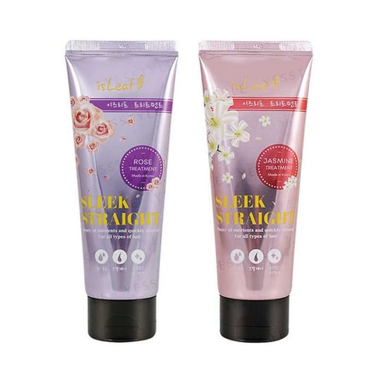 isLeaf Sleek Straight Hair Treatment Rose 150ml
