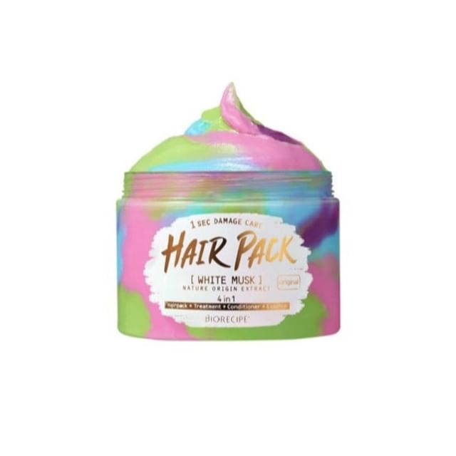 MACQUEEN Biorecipe 1 Sec Damage Care Hair Pack White Musk