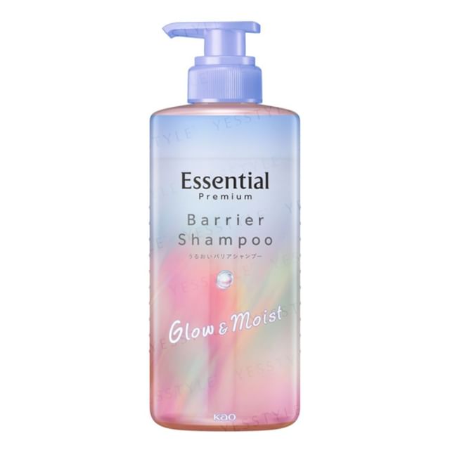 Kao Essential Premium Barrier Shampoo Grow & Moist 450ml