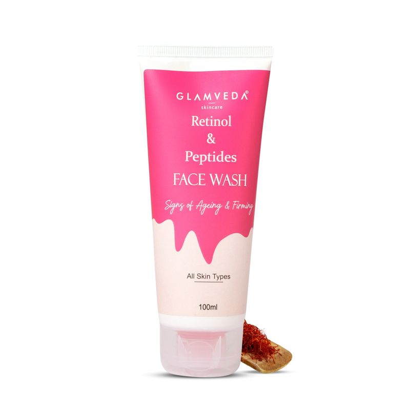 Glamveda Retinol & Peptides Anti Ageing Face Wash