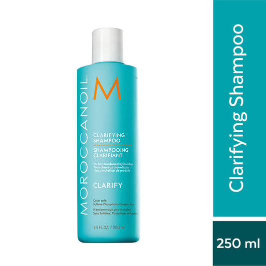 Moroccanoil Clarifying Shampoo | Argan & Avocado Oils | Removes Buildup for Clean, Weightless Hair