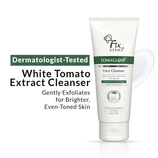 Fixderma Tomaglow Brightening Face Wash with White Tomato Extract,4% Niacinamide Cleanser