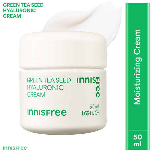 Innisfree The Green Tea Seed Cream With Hyaluronic Acid For Soothing Skin