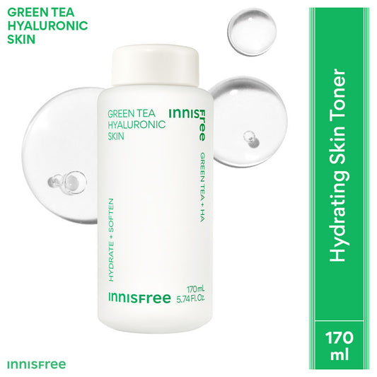 Innisfree Green Tea Hyaluronic Acid Skin Toner For Hydrating & Refreshing Skin