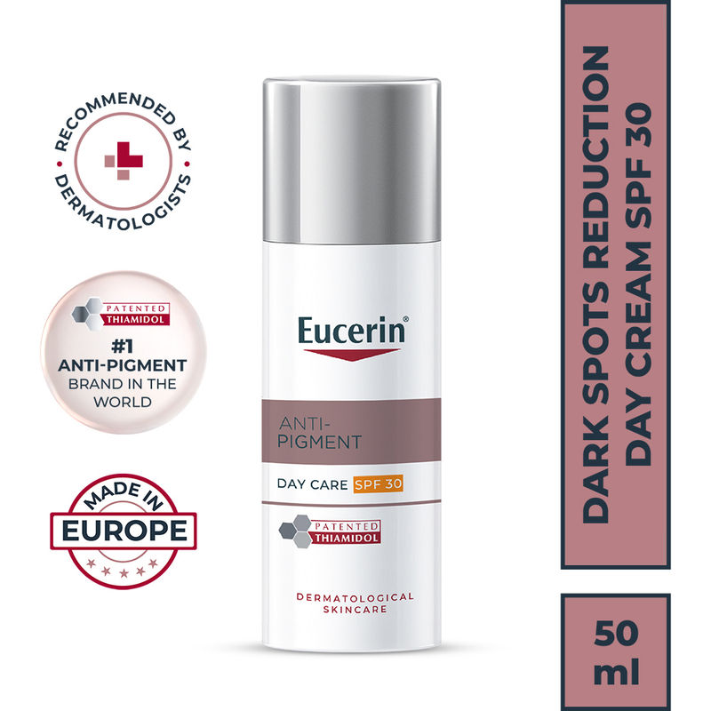 Eucerin Anti-Pigment Day Cream With Sunscreen SPF30 & Thiamidol Reduces And Prevents Dark Spots