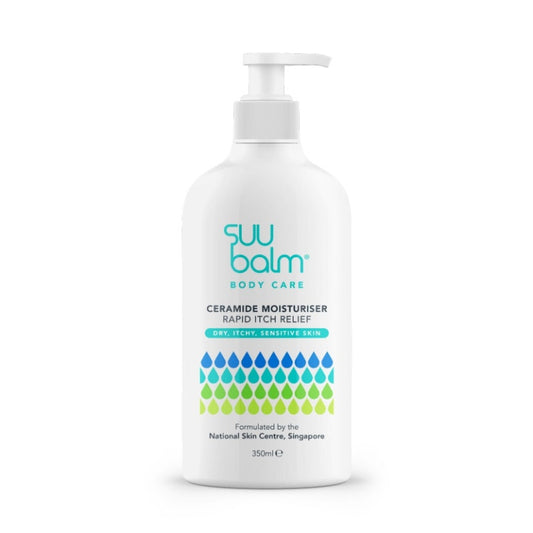 Suu Balm Body Care Moisturiser Rapid Itch Relief 350Ml