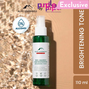 Alps Goodness Rice, Liquorice & Niacinamide Brightening Toner for Normal to Dry Skin (110 ml)